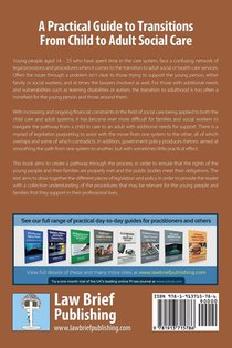 A Practical Guide to Transitions From Child to Adult Social Care achterzijde