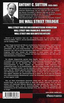 Die Wall Street Trilogie achterzijde