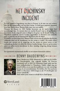 Het Buchinsky Incident achterzijde