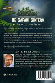 De Safari Sisters en het elixir van Enquist achterzijde