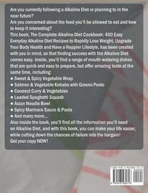 The Complete Alkaline Diet Cookbook achterzijde