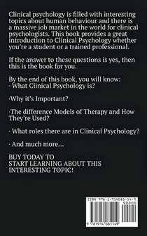 Clinical Psychology achterzijde