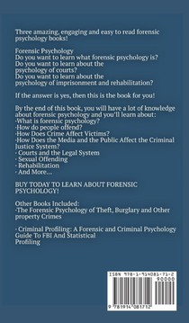 Forensic Psychology Collection achterzijde