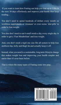 Intermittent Fasting for Beginners achterzijde