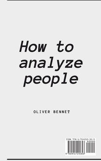 How to Analyze People achterzijde