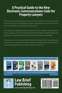 A Practical Guide to the New Electronic Communications Code for Property Lawyers achterzijde
