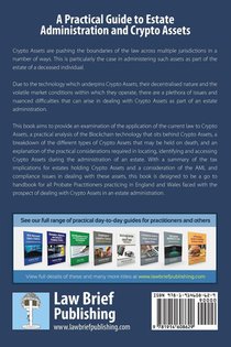 A Practical Guide to Estate Administration and Crypto Assets achterzijde