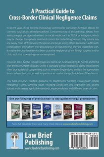 A Practical Guide to Cross-Border Clinical Negligence Claims achterzijde