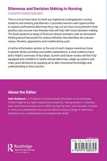 Dilemmas and Decision Making in Nursing achterzijde