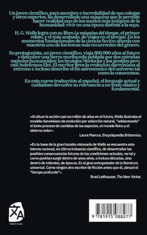 La máquina del tiempo achterzijde