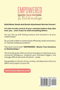Empowered - Master Your Emotions In Relationships achterzijde