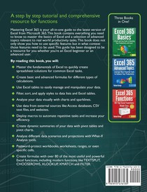 Mastering Excel 365 achterzijde