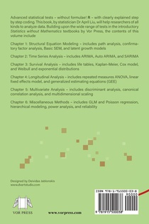 Guide to Advanced Statistical Analysis in R achterzijde