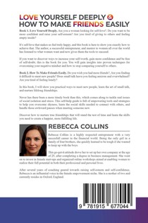 Love Yourself Deeply & How To Make Friends Easily - 2 Books In 1 achterzijde