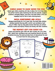 How to Draw for 3-5 Year Olds achterzijde