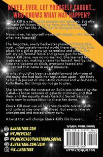 Quick-Kill & The Galactic Secret Service achterzijde