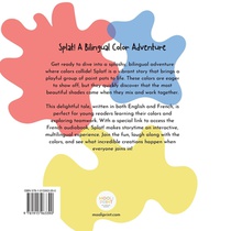 Splat! A Bilingual Story About Colors English - French achterzijde