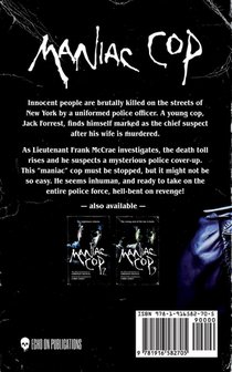 Maniac Cop achterzijde