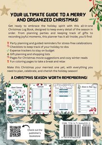 My Guided Christmas Planner and Log Book achterzijde