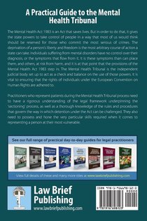 A Practical Guide to the Mental Health Tribunal achterzijde