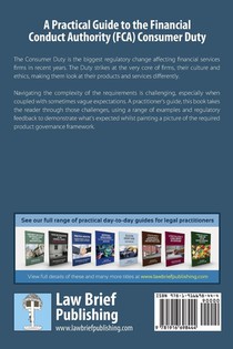 A Practical Guide to the Financial Conduct Authority (FCA) Consumer Duty achterzijde
