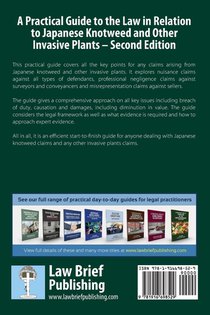 A Practical Guide to the Law in Relation to Japanese Knotweed and Other Invasive Plants - Second Edition achterzijde