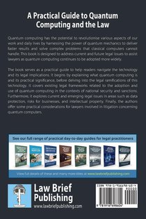 A Practical Guide to Quantum Computing and the Law achterzijde