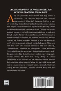 Integral Research and Societal Regeneration in Africa achterzijde