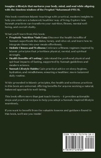 Sunnah Health achterzijde