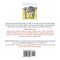 Aziba in the Savannah: English - Tigrinya Bilingual Edition achterzijde