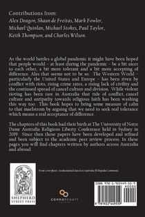 Inclusion, Exclusion and Religious Freedom in Contemporary Australia achterzijde