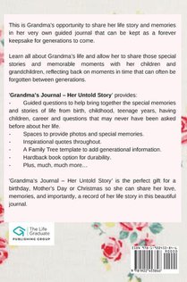 Grandma's Journal - Her Untold Story achterzijde