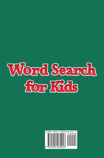Word Search for Kids Ages 8 and Up achterzijde