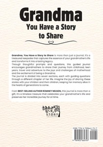 Grandma, You Have a Story to Share achterzijde
