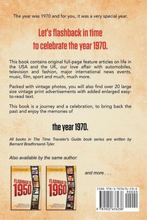 Flashback to 1970 - A Time Traveler's Guide achterzijde
