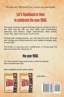 Flashback to 1950 - A Time Traveler's Guide achterzijde