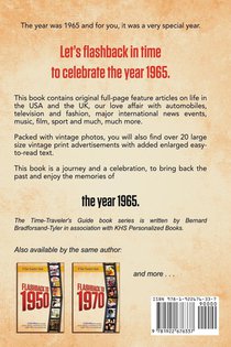Flashback to 1965 - A Time Traveler's Guide achterzijde