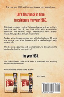 Flashback to 1963 - A Time Traveler's Guide achterzijde