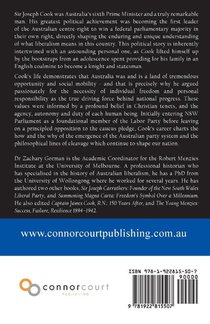 Joseph Cook (Australian Biographical Monographs 19) achterzijde