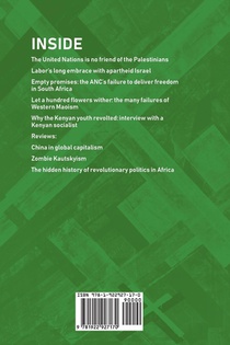 Marxist Left Review #28 achterzijde