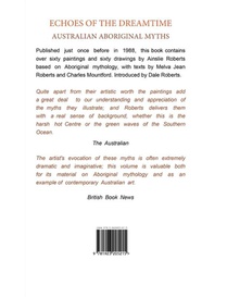 Echoes of the Dreamtime achterzijde