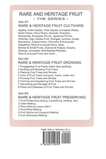 Red-fleshed Peaches achterzijde