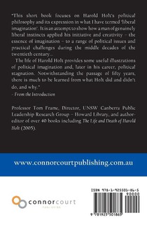 Harold Holt and the Liberal Imagination achterzijde