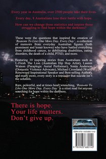 Reasons To Live One More Day, Every Day achterzijde