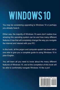 Windows 10 achterzijde