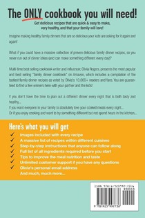 Family Dinner Cookbook achterzijde