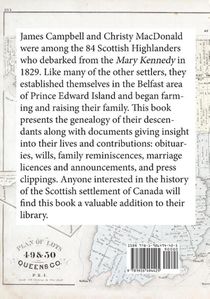 The Descendants of James Campbell and Christy MacDonald achterzijde