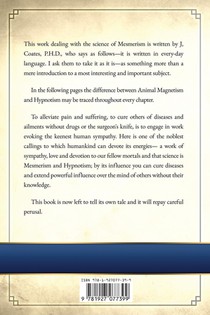 Easy Guide to Mesmerism and Hypnotism achterzijde