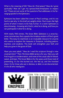 The Grace Bible achterzijde