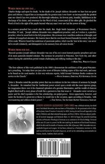 Theology on Fire achterzijde